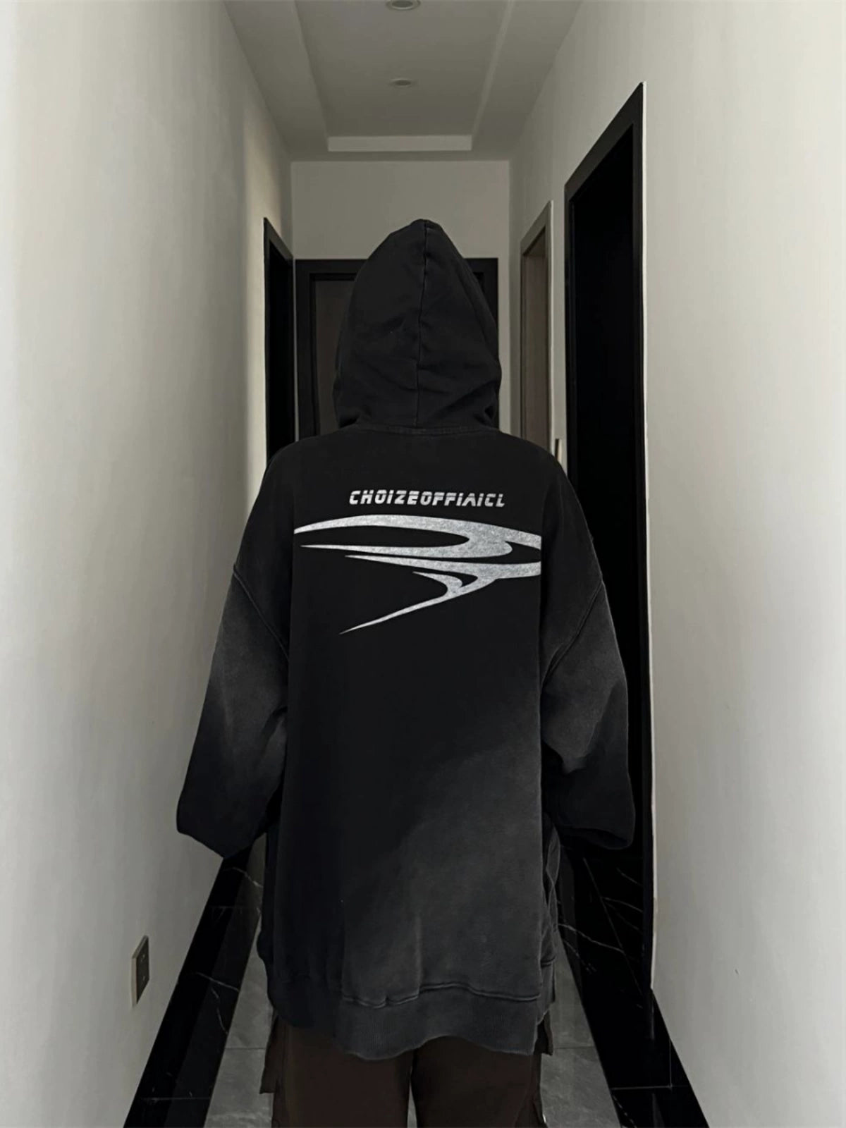 High Street Loose Hoodie Jacket RI39