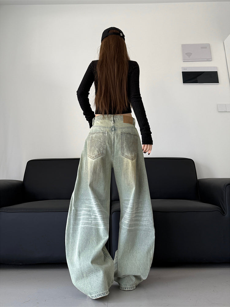 Wide-leg Scythe Pants RI30