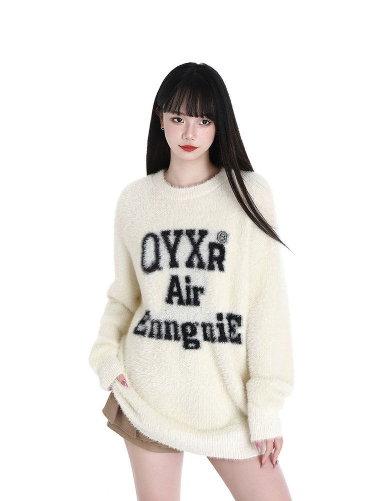 Mink plush sweater RI20