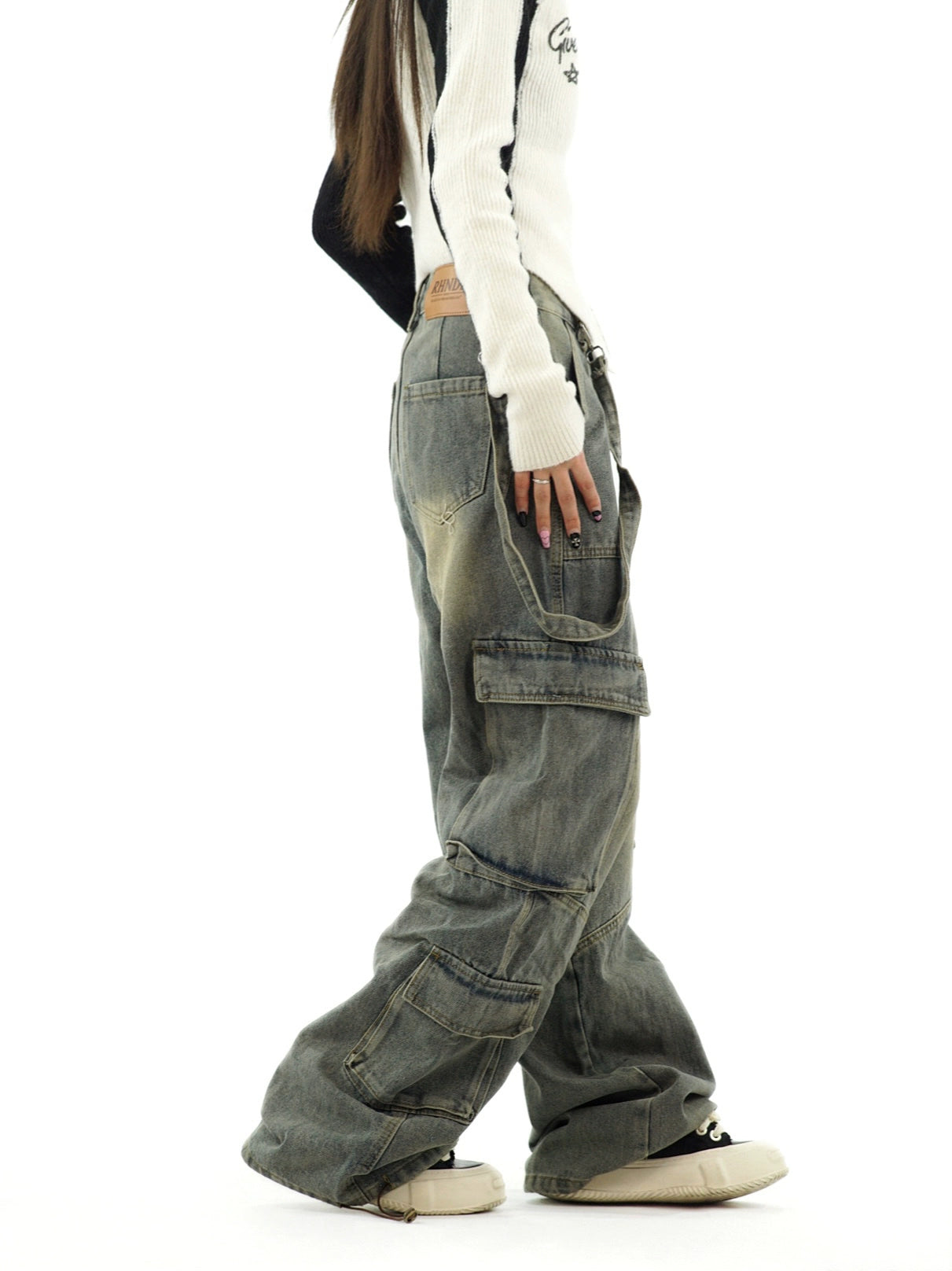 Multi-Pocket Cargo Pants RI09