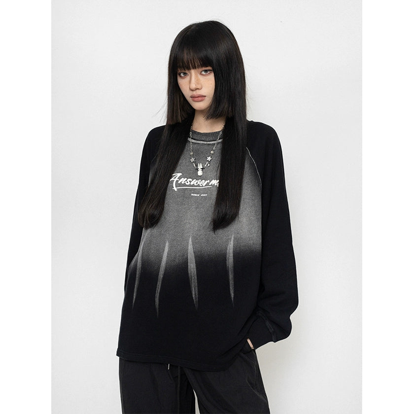 Oversize crew sweatshirt RI02