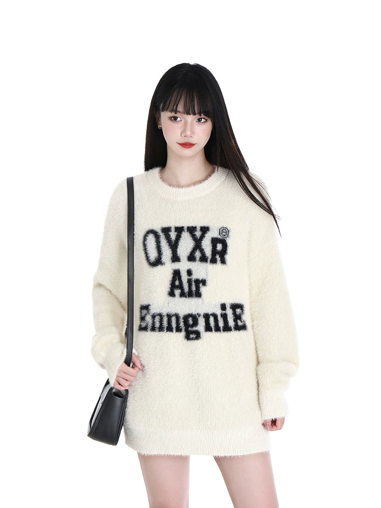 Mink plush sweater RI20