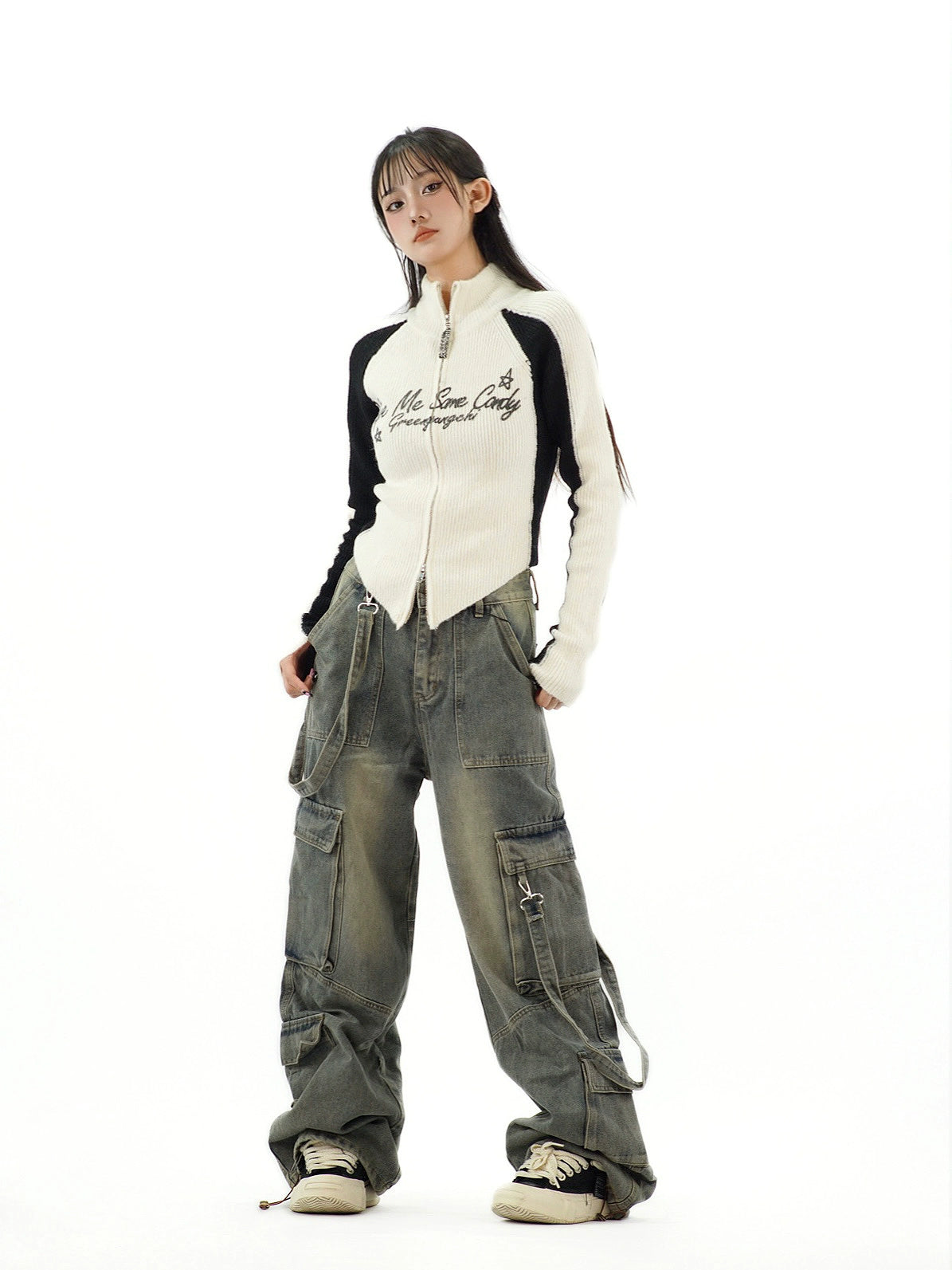 Multi-Pocket Cargo Pants RI09