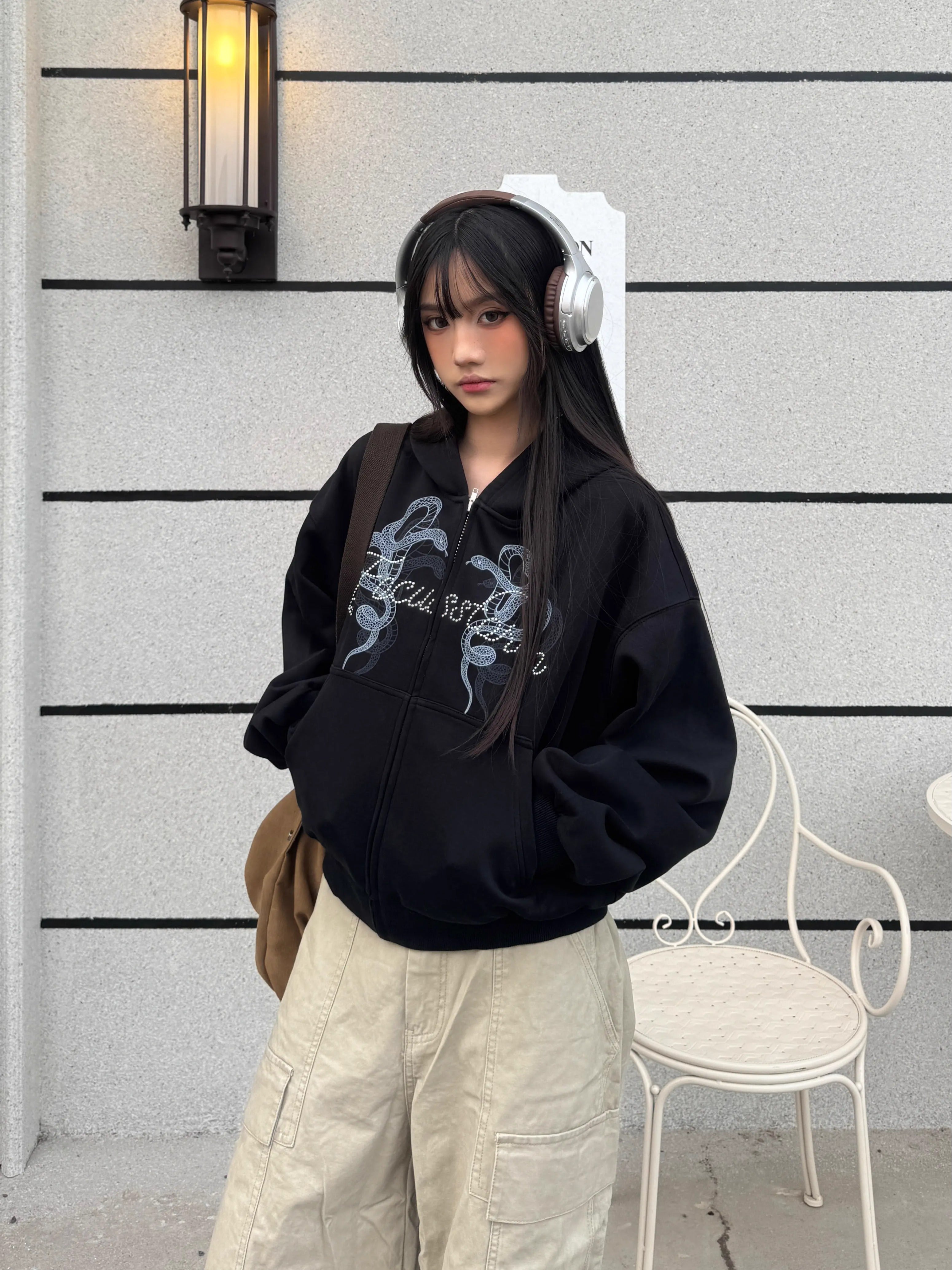Short wide coat RI33