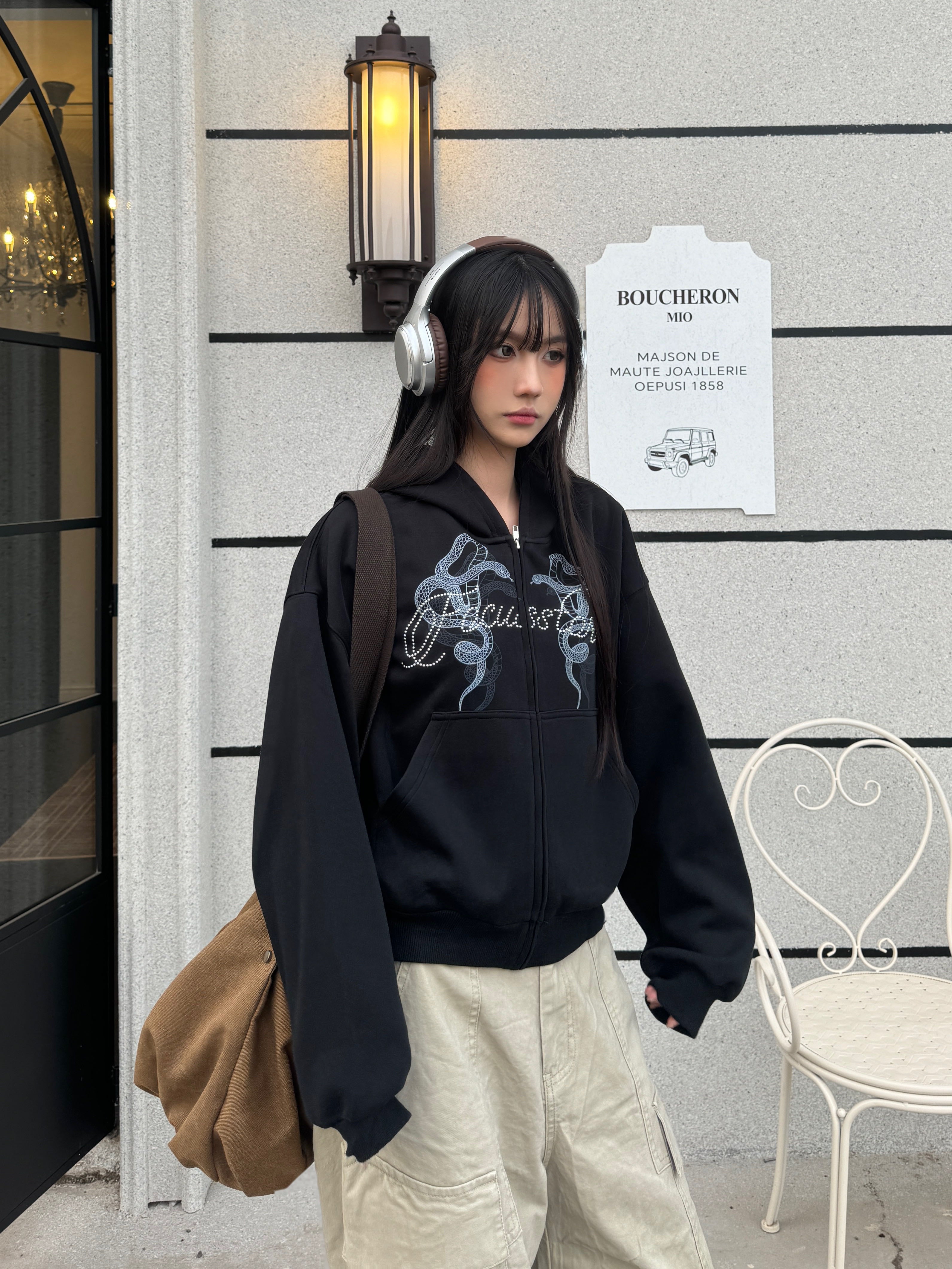 Short wide coat RI33