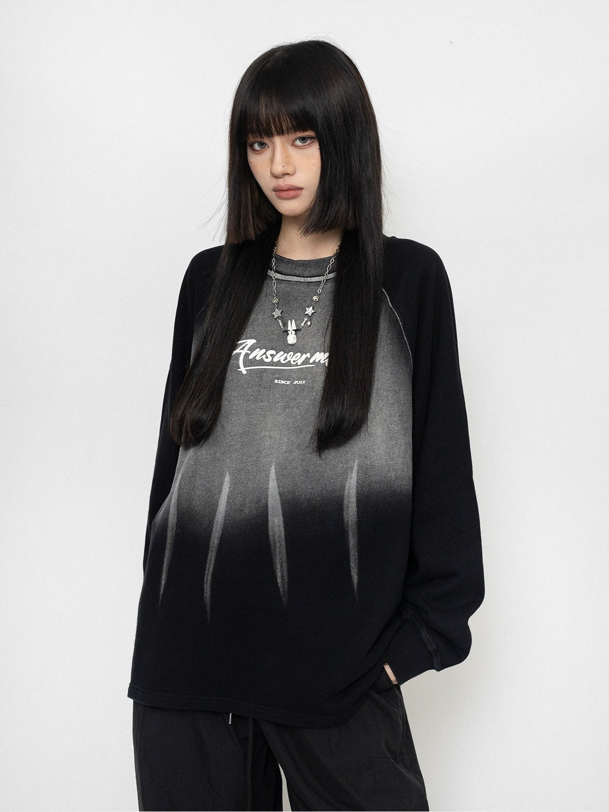 Oversize crew sweatshirt RI02