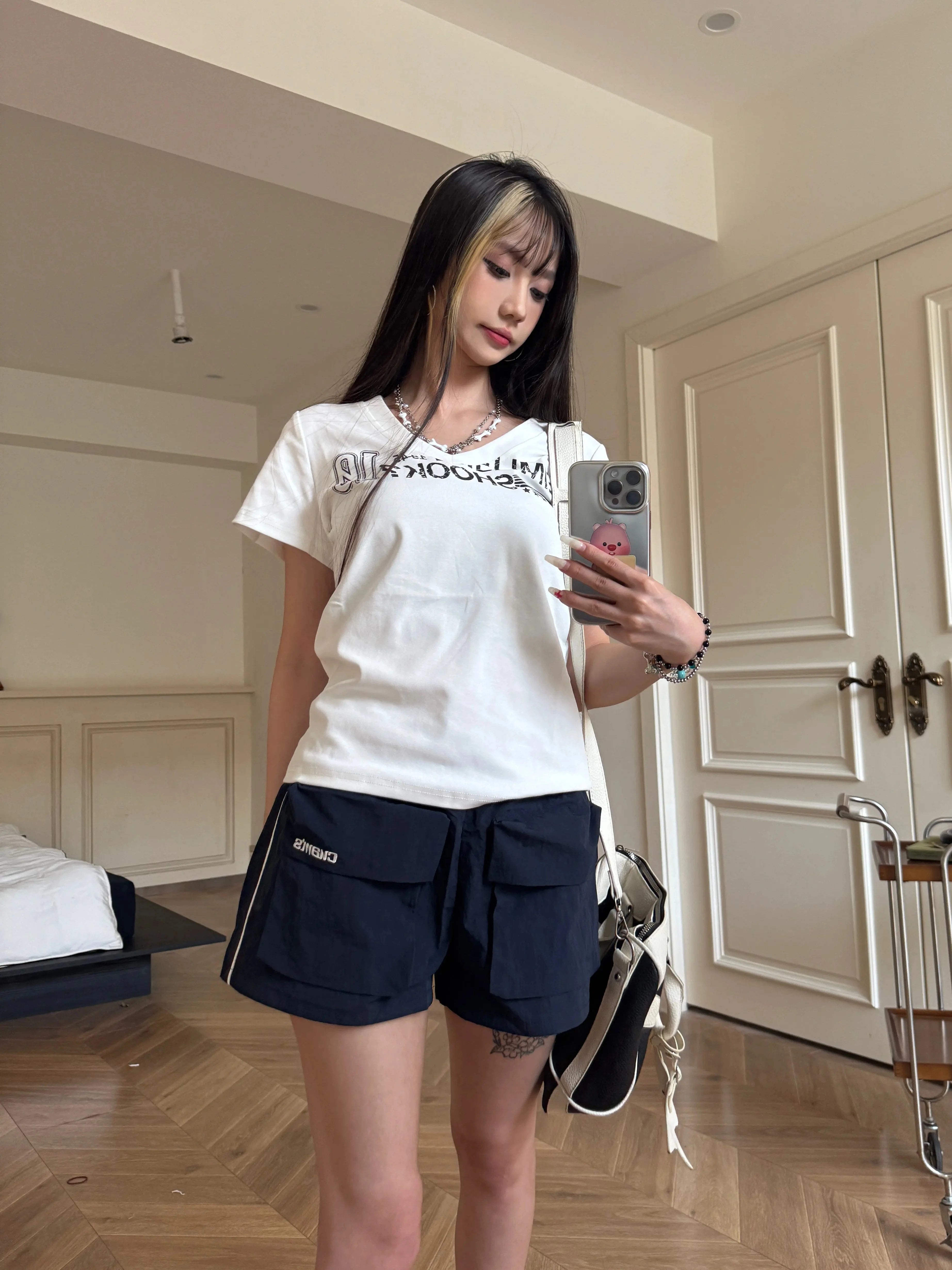 Vntage original gal V-neck RI66