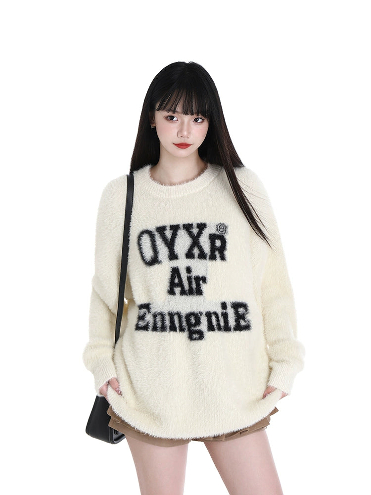 Mink plush sweater RI20