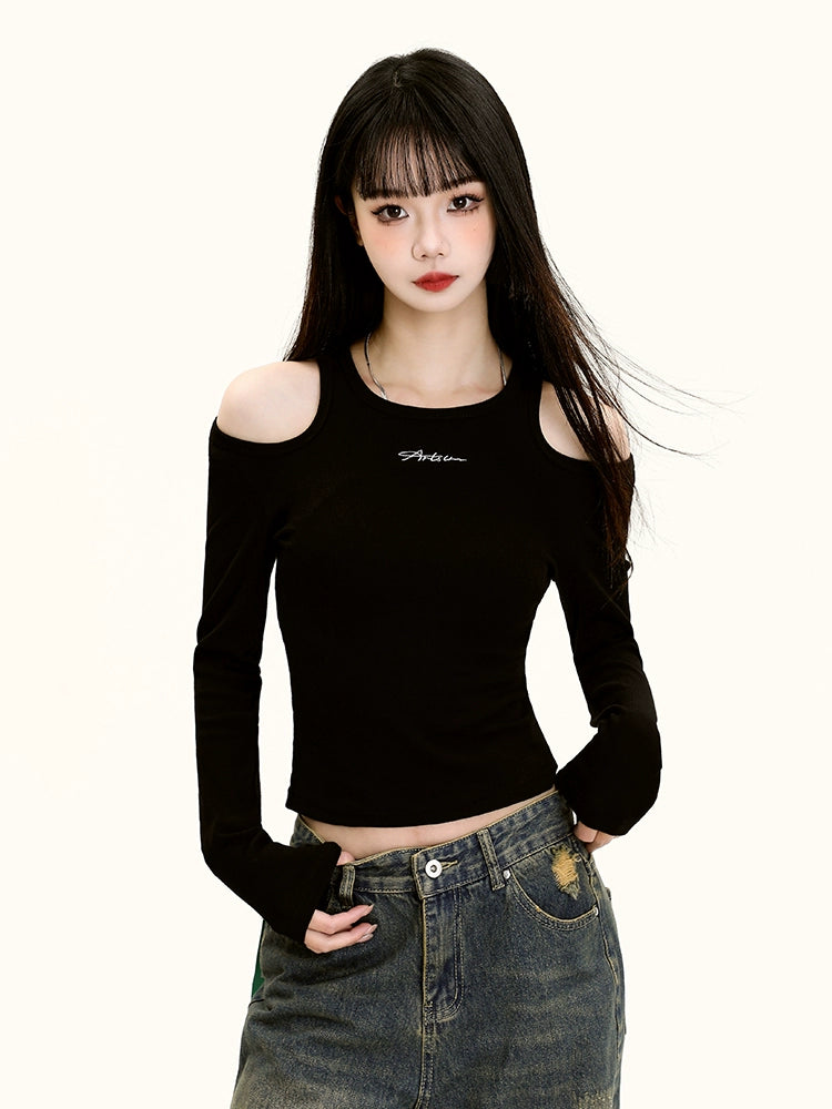 Shoulder sleeved shirt RI19